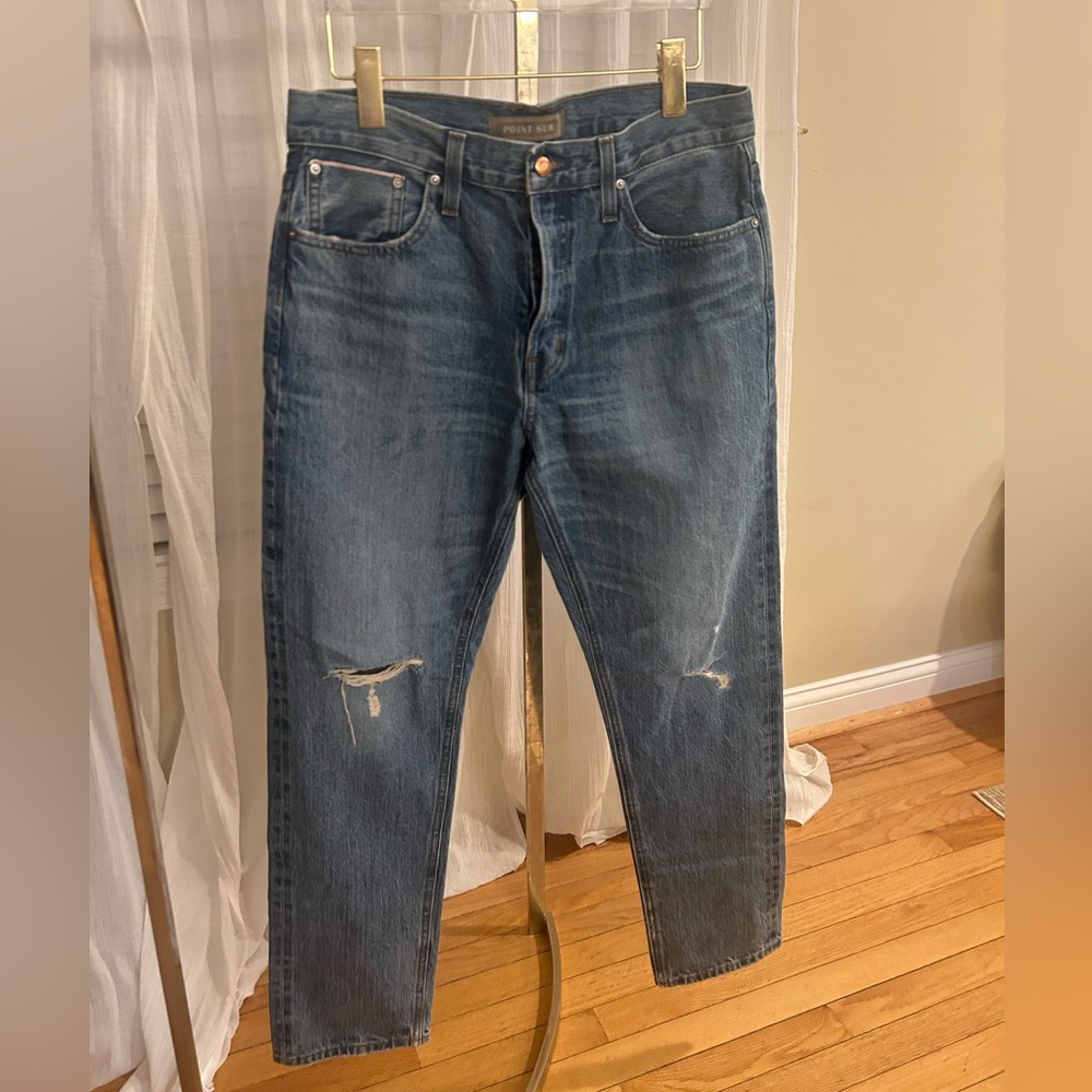 Point Sur J.Crew Distressed Demin